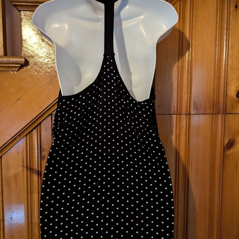 Sourpuss Black Tank with Swallow Design - Picture 2 of 4